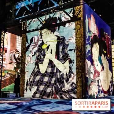 Japon rêvé, l'exposition immersive à l'Atelier des Lumières, les photos