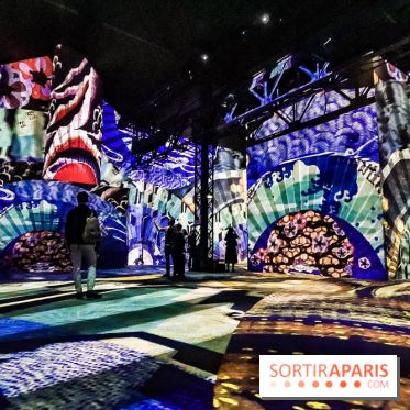 Japon rêvé, l'exposition immersive à l'Atelier des Lumières, les photos