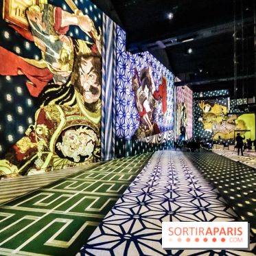 Japon rêvé, l'exposition immersive à l'Atelier des Lumières, les photos