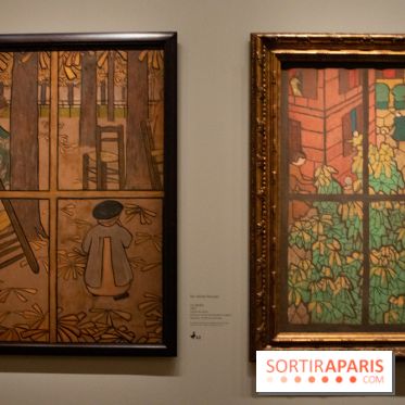 Les Marronniers, Edouard Vuillard, 1894 - Les nabis et le Décor au Musée du Luxembourg