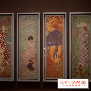 Femmes au jardin, Pierre Bonnard, 1891 - Les nabis et le Décor au Musée du Luxembourg