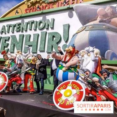 Inauguration Attention Menhirs ! et fête des 30 ans du Parc Astérix