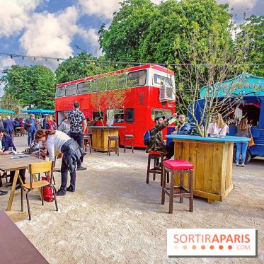 Poisson Lune : la terrasse éphémère sur le Parvis du Palais de la Porte Dorée