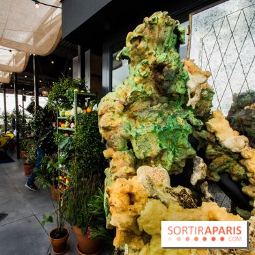 Créatures : le restaurant éphémère sur la terrasse des Galeries Lafayette, les photos