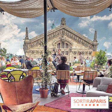 Créatures : le restaurant éphémère sur la terrasse des Galeries Lafayette, les photos