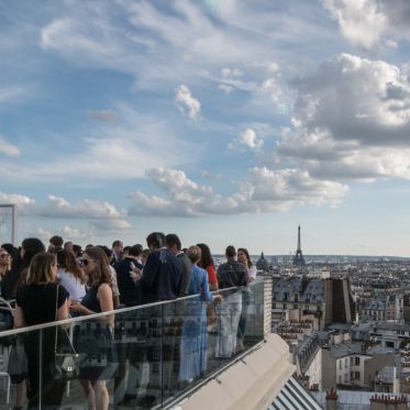La terrasse Hypernature by Perrier-Jouët