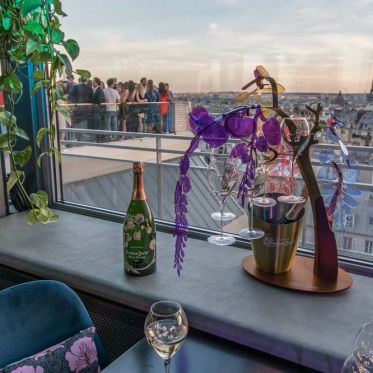 La terrasse Hypernature by Perrier-Jouët