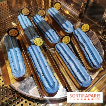 Thé glacé et éclair Cactus Bleu de Mariage Frères, les photos