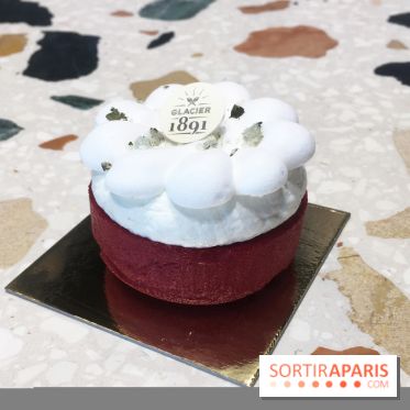 Fleur de meringue framboise
