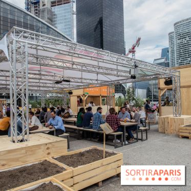 Garden Parvis à La Défense, les photos