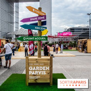 Garden Parvis à La Défense, les photos