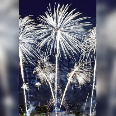 Photos du feu d'artifice de Paris 2019