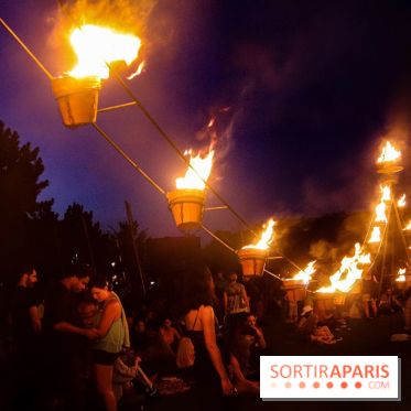 Installation de Feu à la Villette