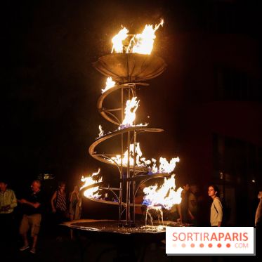 Installation de Feu à la Villette