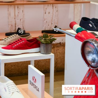 Superga ouvre sa première boutique parisienne