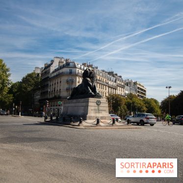 visuel statue Lion de Belfort Place Denfert Rochereau