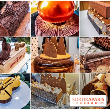 Bûches de Noël 2019 - les grands chefs