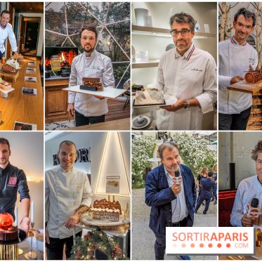 Bûches de Noël 2019 - les chefs pâtissiers