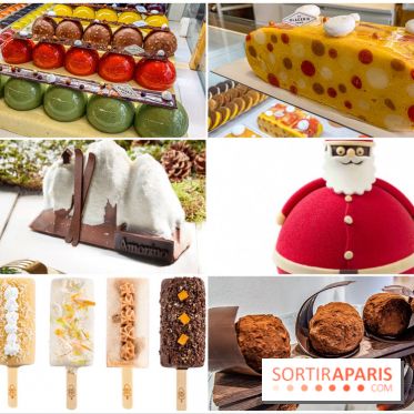 Bûches de Noël 2019 - les bûches glacées