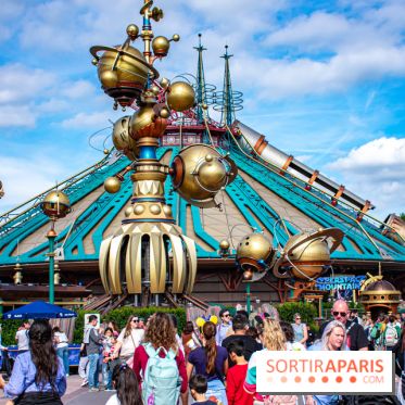 Visuels Disneyland Paris Discoveryland Space Mountain Orbitron