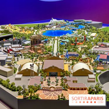 Visuels Disneyland Paris Disney Adventure World maquette