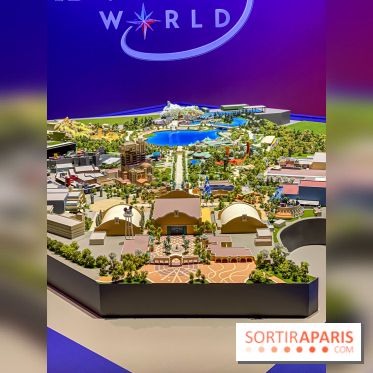 Visuels Disneyland Paris Disney Adventure World maquette