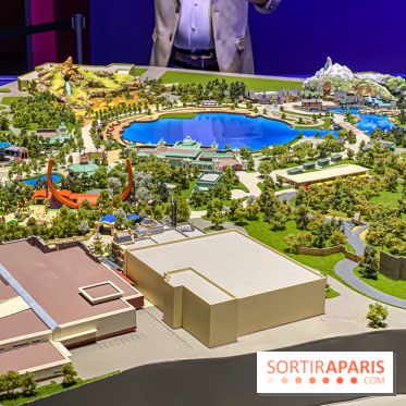 Visuels Disneyland Paris Disney Adventure World maquette