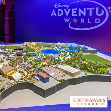 Visuels Disneyland Paris Disney Adventure World maquette