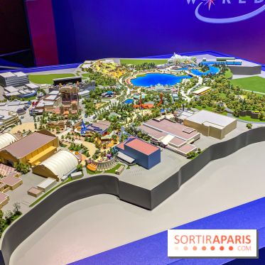 Visuels Disneyland Paris Disney Adventure World maquette