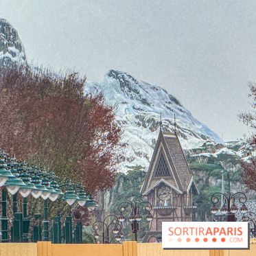 Visuels Disneyland Paris - chantier La Reine des Neiges