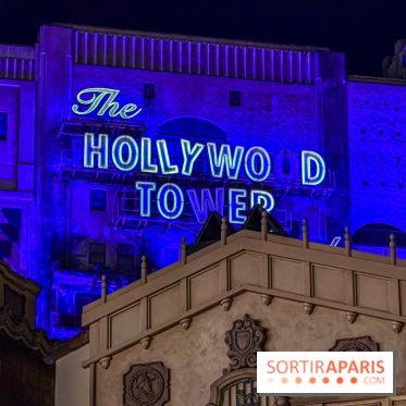 Visuels Disneyland Paris - Tour de la Terreur nuit
