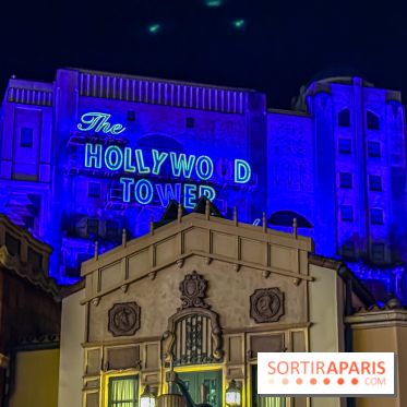 Visuels Disneyland Paris - Tour de la Terreur nuit
