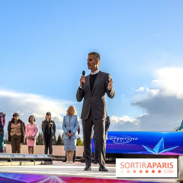 Visuels Disneyland Paris - inauguration Disney Adventure World Josh D'Amaro