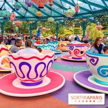 Visuels Disneyland Paris Mad Hatter's Tea Cups