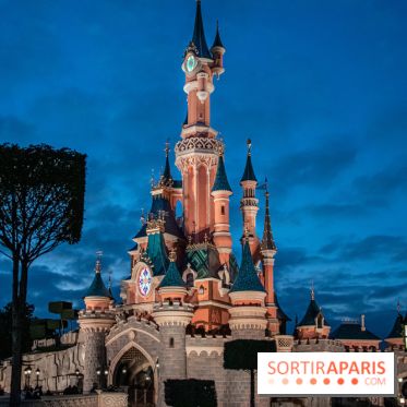 Visuels Disneyland Paris château nuit