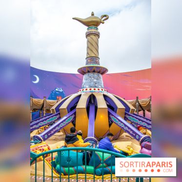 Visuels Disneyland Paris Aladdin Flying Carpet