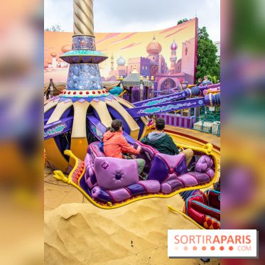Visuels Disneyland Paris Aladdin Flying Carpet