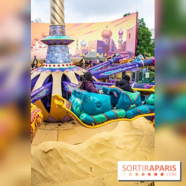 Visuels Disneyland Paris Aladdin Flying Carpet
