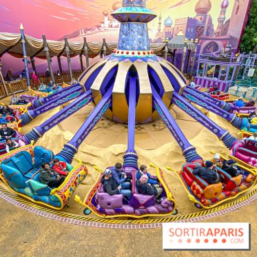 Visuels Disneyland Paris Aladdin Flying Carpet