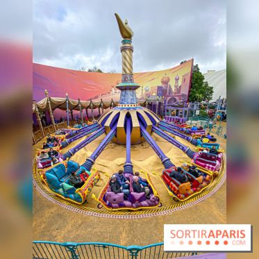 Visuels Disneyland Paris Aladdin Flying Carpet