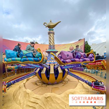 Visuels Disneyland Paris Aladdin Flying Carpet
