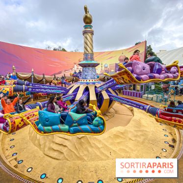 Visuels Disneyland Paris Aladdin Flying Carpet