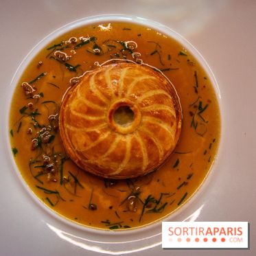 Un automne entre tourte et pie au V, le restaurant de l'hôtel Vernet