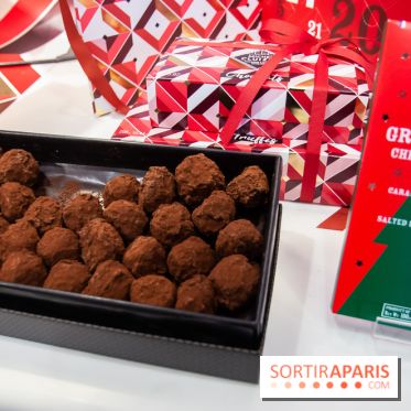 Chocolats de Noël 2019 à la Manufacture Cluizel, les photos