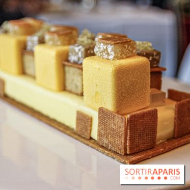 Bûche de Noël de Guy Martin au Grand Véfour 2019