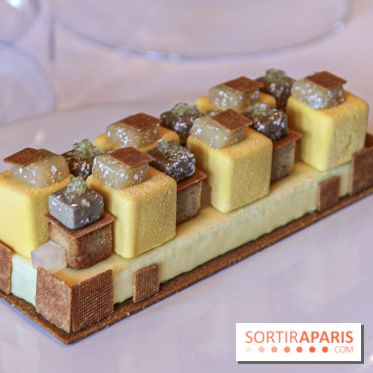 Bûche de Noël de Guy Martin au Grand Véfour 2019