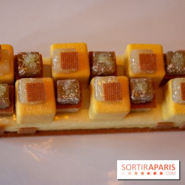 Bûche de Noël de Guy Martin au Grand Véfour 2019