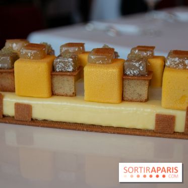 Bûche de Noël de Guy Martin au Grand Véfour 2019