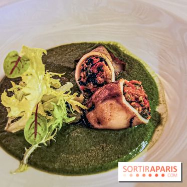 Le menu Traviata à l'Hôtel Le Meurice