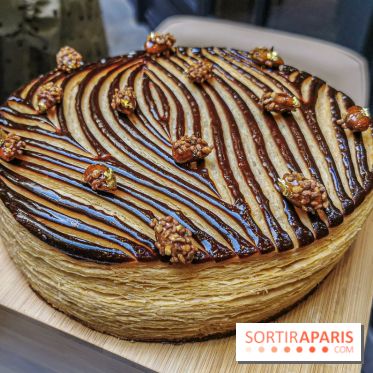 La Bûche de Noël 2019 et galette des rois 2020 du Burgundy Paris by Pascal Hainigue 